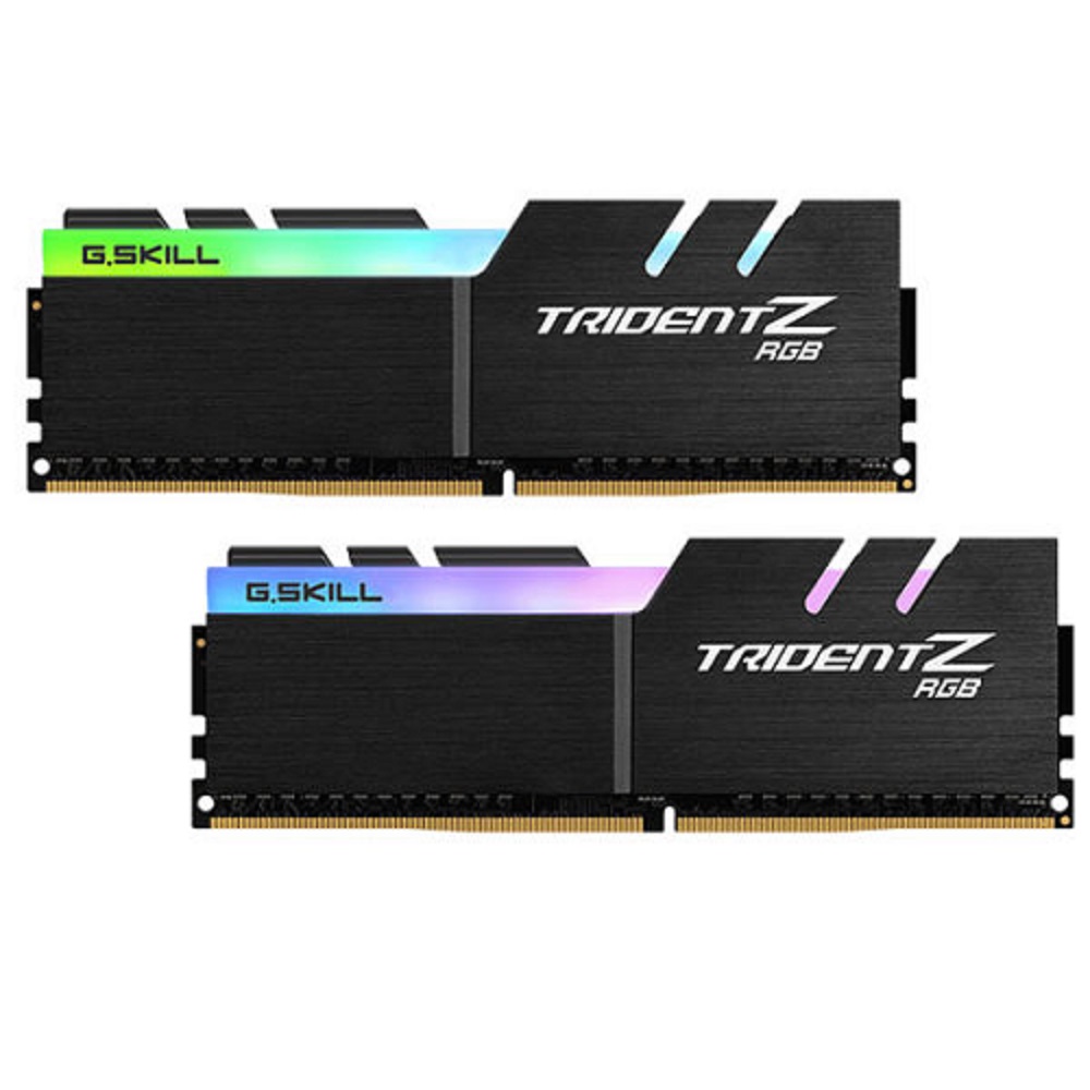 رم دسکتاپ DDR4 دو کاناله 3200 مگاهرتز CL16 جی‌اسکیل مدل TridentZ RGB ظرفیت 64 گیگابایت
