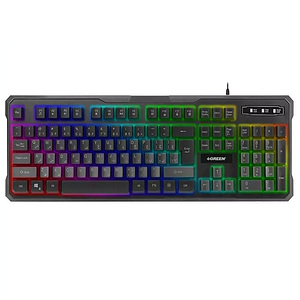 کیبورد مخصوص بازی گرین مدل GK601-RGB