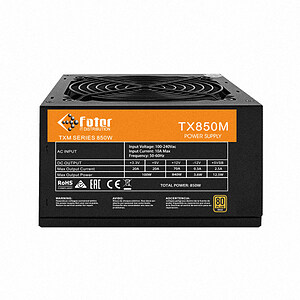 منبع تغذیه کامپیوتر فاطر مدل TX850M