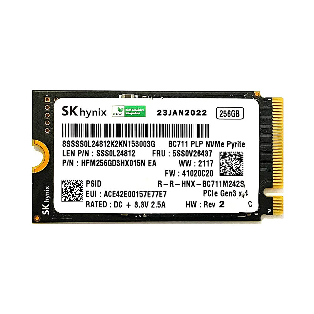 حافظه SSD اینترنال 256 گیگابایت مدل SK Hynix 256GB M.2 - استوک