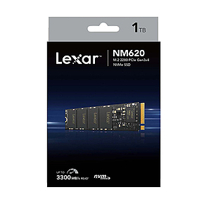 اس اس دی اینترنال Lexar مدل NM620 M.2 2280 ظرفیت 1 ترابایت