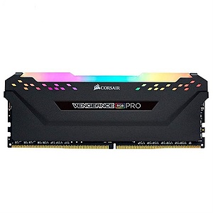 رم دسکتاپ DDR4 دو کاناله 3600 مگاهرتز CL18 کورسیر مدل VENGEANCE RGB PRO ظرفیت 32 گیگابایت