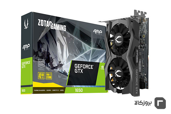 کارت گرافیک زوتک مدل GTX 1650 AMP Core GDDR6 حافظه 4 گیگابایت