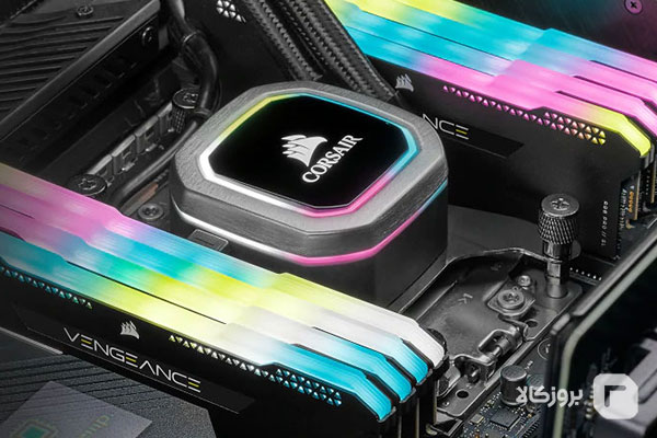 رم دسکتاپ DDR4 کورسیر 3600MHz مدل CORSAIR VENGEANCE RGB RS ظرفیت 16 گیگابایت