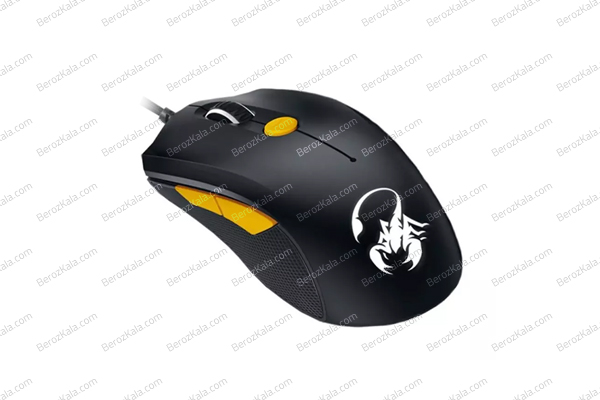 موس گیمینگ جنیوس Scorpion M6-600 Black Orange