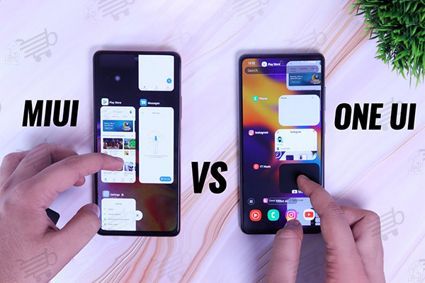 مقایسه رابط کاربری سامسونگ و شیائومی