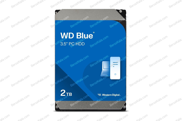 هارددیسک اینترنال وسترن دیجیتال Blue WD 2TB
