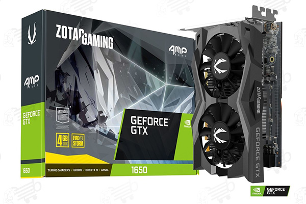 کارت گرافیک زوتک مدل GAMING GeForce GTX 1650 AMP Core GDDR6 حافظه 4 گیگابایت