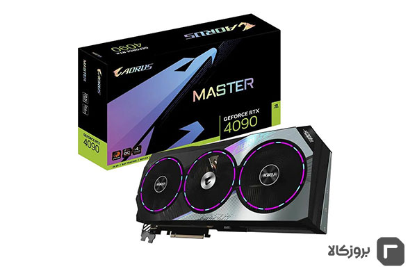 کارت گرافیک گیگابایت AORUS RTX 4090 Master 24G