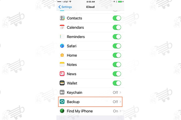 راهنمای تنظیمات همگام سازی با iCloud گوشی آیفون