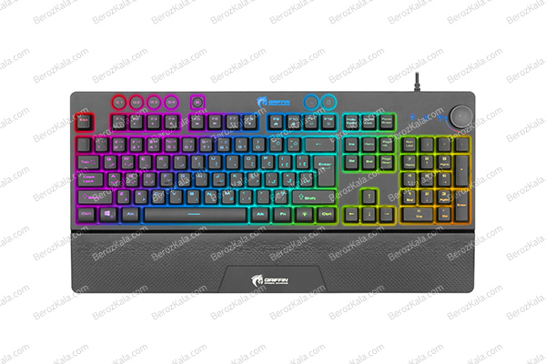 کیبورد گیمینگ گرین GK703 RGB