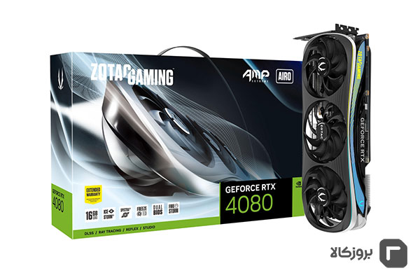 کارت گرافیک زوتاک GAMING GeForce RTX 4080 16GB AMP Extreme AIRO