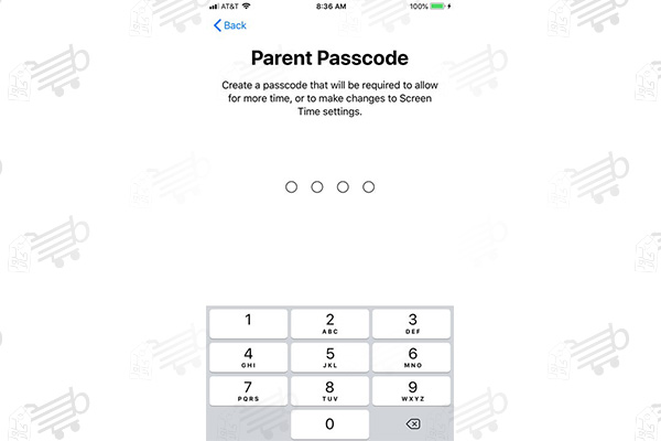 نحوه تنظیما آیفون در screen time