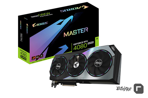 کارت گرافیک مدل AORUS GeForce RTX 4080 16GB MASTER گیگابایت