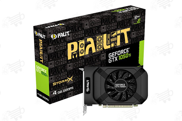 کارت گرافیک پلیت (Palit) مدل GTX 1050 Ti StormX 4G