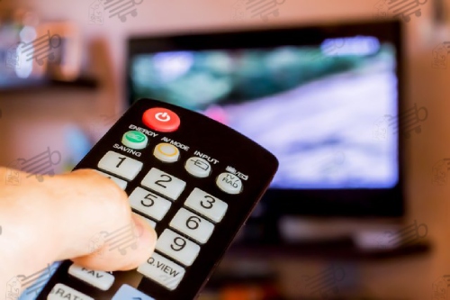 کنترل تلویزیون برای تعویض کانال ها