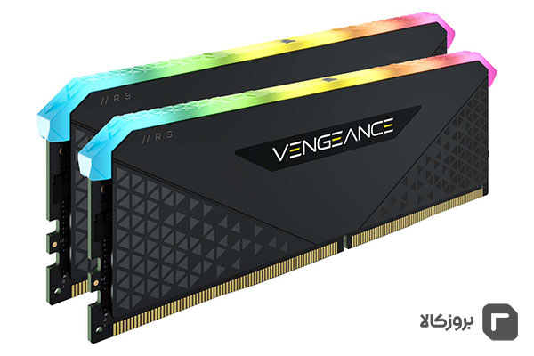 رم دسکتاپ DDR4 کورسیر 3200MHz مدل CORSAIR VENGEANCE RGB RS ظرفیت 2×16 گیگابایت