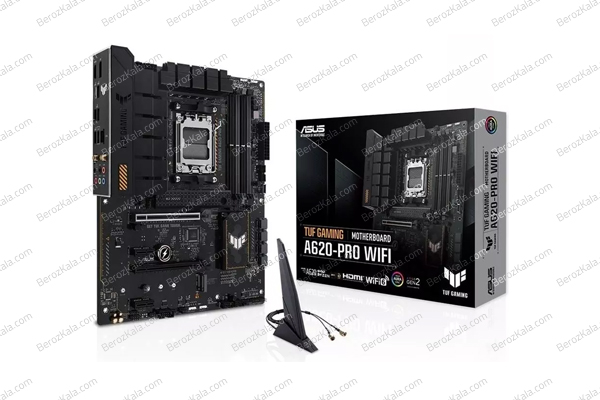 مادربرد گیمینگ ایسوس مدل TUF GAMING A620-PRO WIFI DDR5
