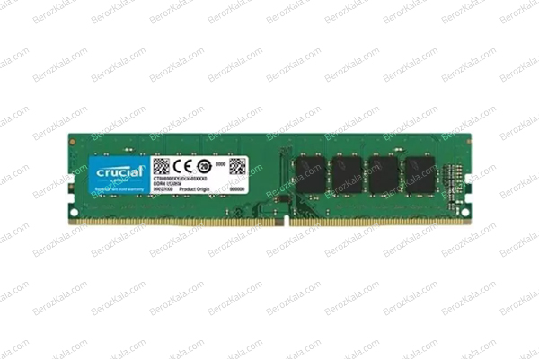 رم دسکتاپ DDR4 کینگستون 3200MHz مدل Kingston FURY Beast RGB ظرفیت 16 گیگابایت