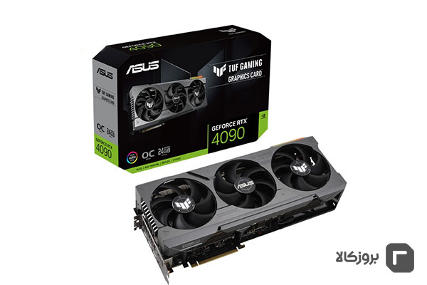 کارت گرافیک ایسوس TUF Gaming GeForce RTX 4090 OC Edition 24GB GDDR6X