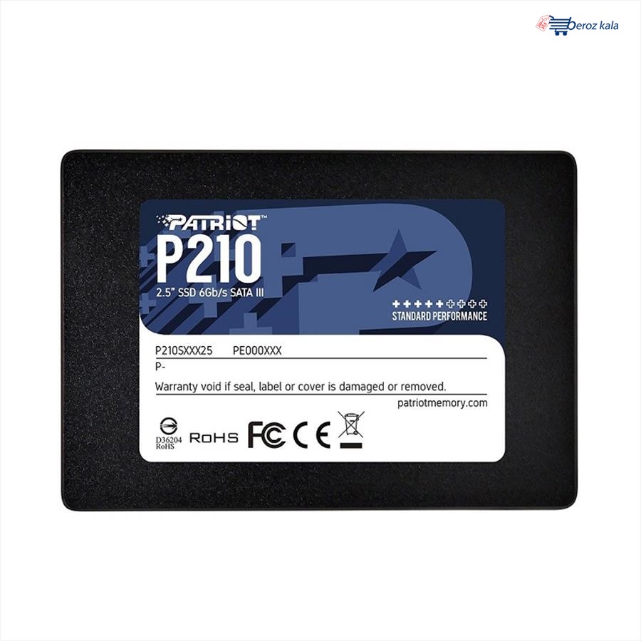 حافظه SSD اینترنال پاتریوت مدل P210 Sata III