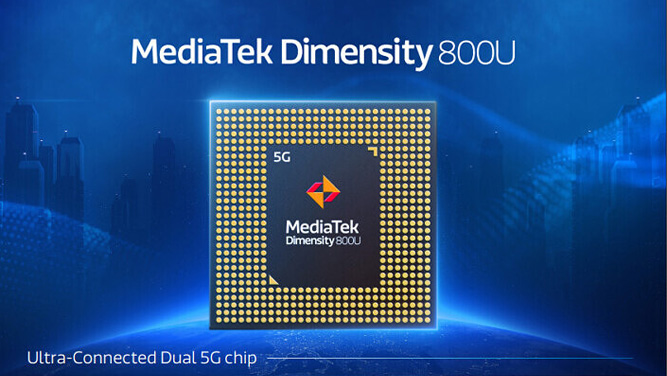 مدیاتک و معرفی پردازنده  Dimensity 800U 