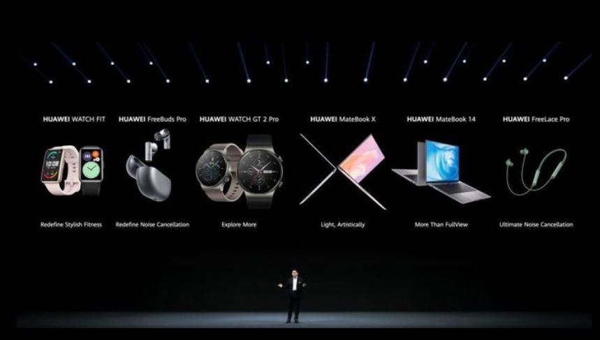 رونمایی هوآوی از شش محصول جدید همچون لپ تاپ برای سال 2020