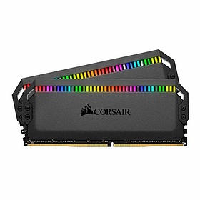 رم کورسیر DOMINATOR PLATINUM RGB 32GB 16GBx2 3200MHz CL16