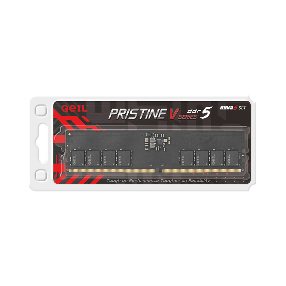 رم دسکتاپ گیل DDR5 تک کاناله 5600 مگاهرتز CL38 مدل PRISTINE V ظرفیت 32 گیگابایت