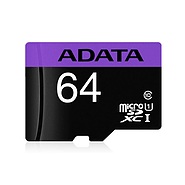 کارت حافظه ADATA مدل MicroSDHC UHS-I R80 ظرفیت 64 گیگابایت