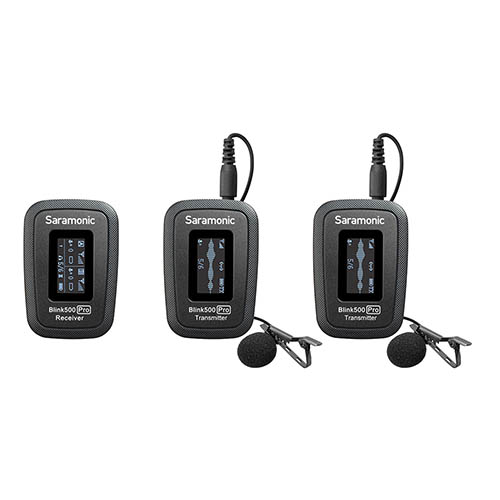 میکروفون یقه ای بی سیم سارامونیک سری Blink500 Pro B2