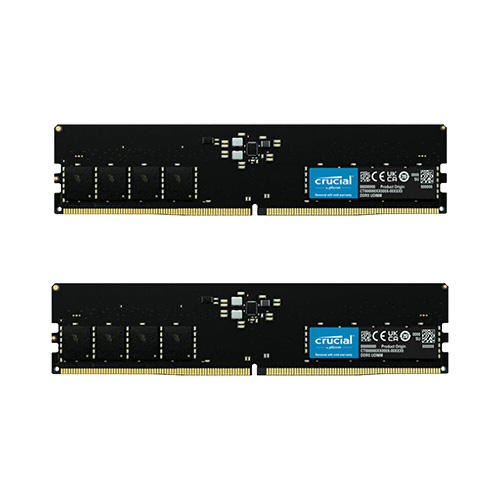 رم کروشیال 16GB 8GB×2 4800MHz CL40 DDR5