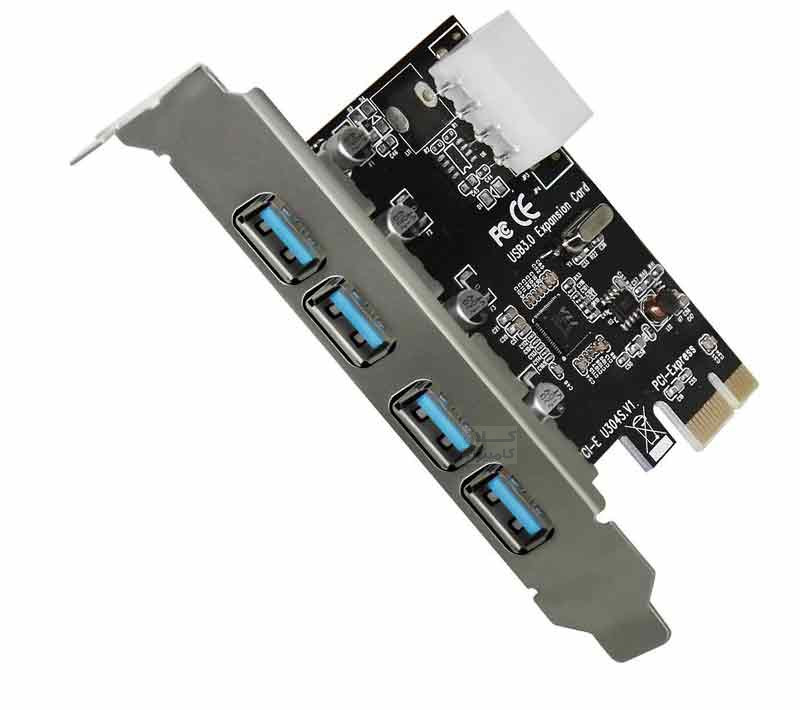 کارت USB3.0 PCI چهار پورت مدل 019