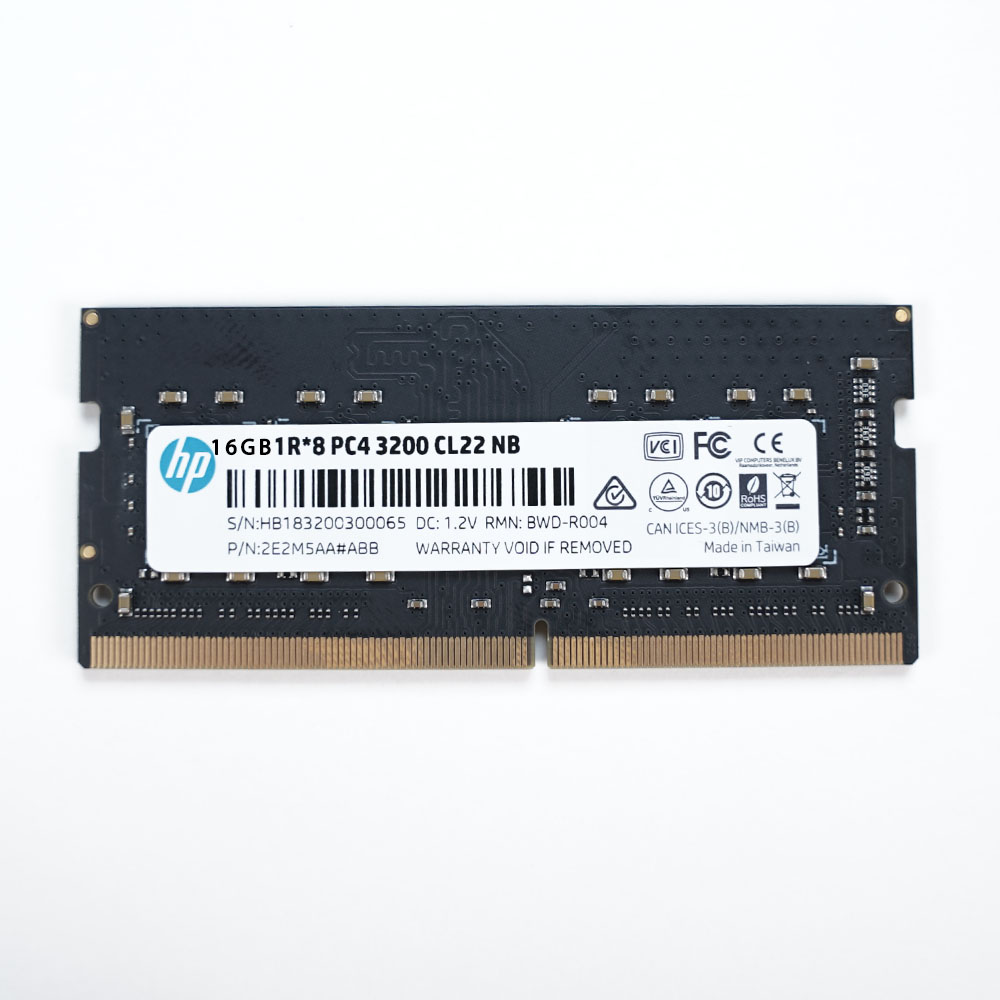 رم لپ‌تاپ اچ‌پی مدل HP 16GB DDR4-3200 SODIMM