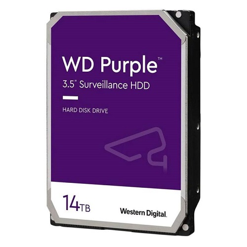هارددیسک اینترنال وسترن دیجیتال مدل Purple WD140PURZ ظرفیت 14 ترابایت