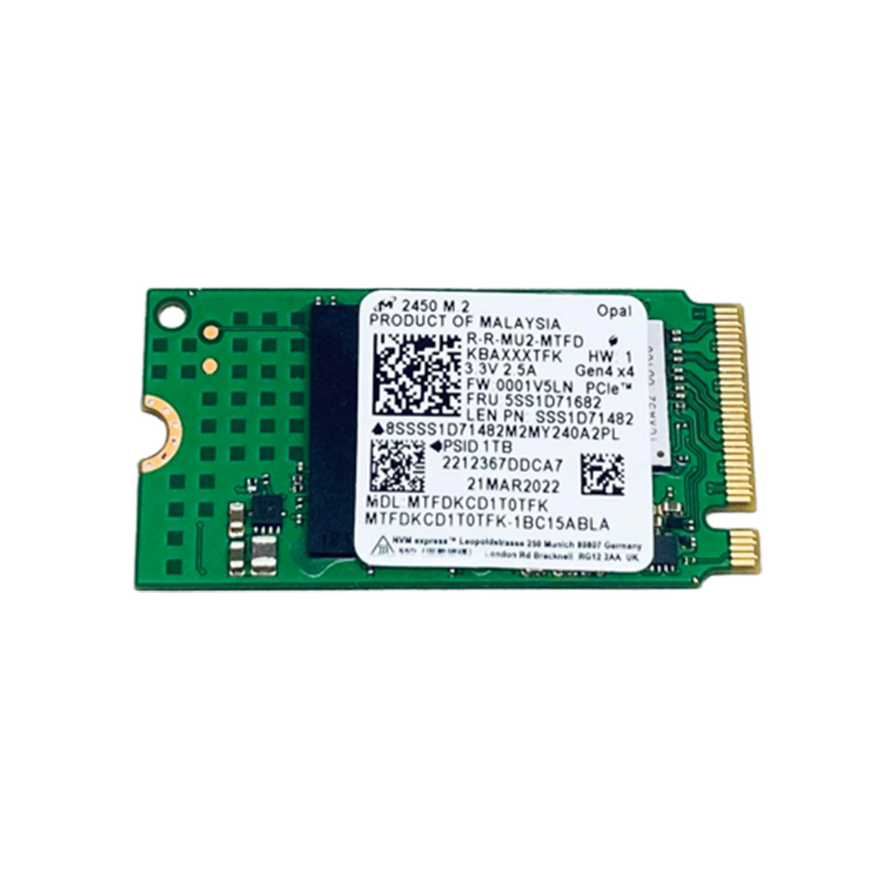 حافظه SSD اینترنال 256 گیگابایت Micron 2450 M.2