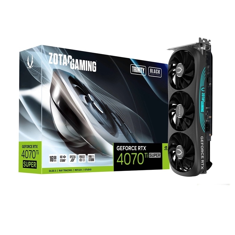 کارت گرافیک زوتک مدل RTX 4070 Ti Super Trinity ظرفیت 16 گیگابایت