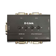 سوییچ دی-لینک 4 پورت KVM USB مدل DKVM‎-4U