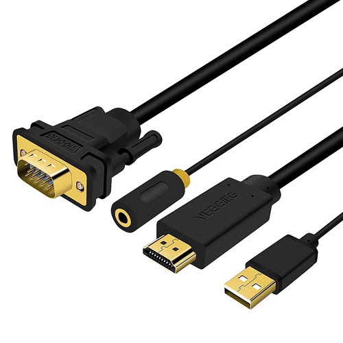 کابل تبدیل HDMI به VGA لنشن مدلVC-HPVA-P1 طول 2 متر