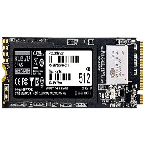 حافظه SSD اینترنال کلو مدل CRAS C710 M.2 2280 ظرفیت 512 گیگابایت