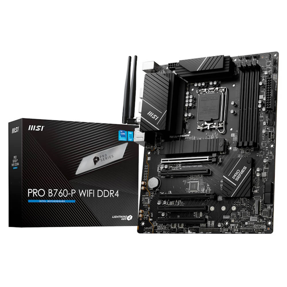 مادربرد ام اس آی مدل PRO B760-P WIFI DDR4