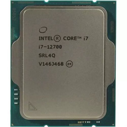 پردازنده CPU اینتل بدون باکس مدل Core i7 12700 Alder Lake فرکانس 1.6 گیگاهرتز