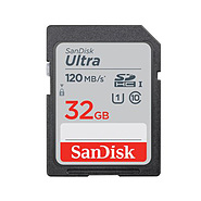 مشخصات کارت حافظه سندیسک مدل Sandisk ultra sdhc uhs-i card 32GB 120MB