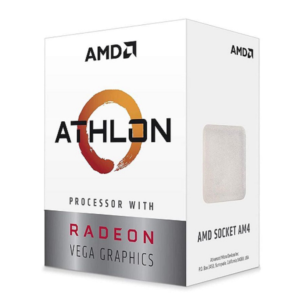 سی پی یو ای ام دی مدل Athlon 3000G باندل با مادربرد