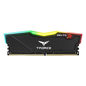 رم کامپیوتر DDR4 تک کاناله 3200 مگاهرتز CL16 تیم گروپ مدل DELTA RGB ظرفیت 16 گیگابایت