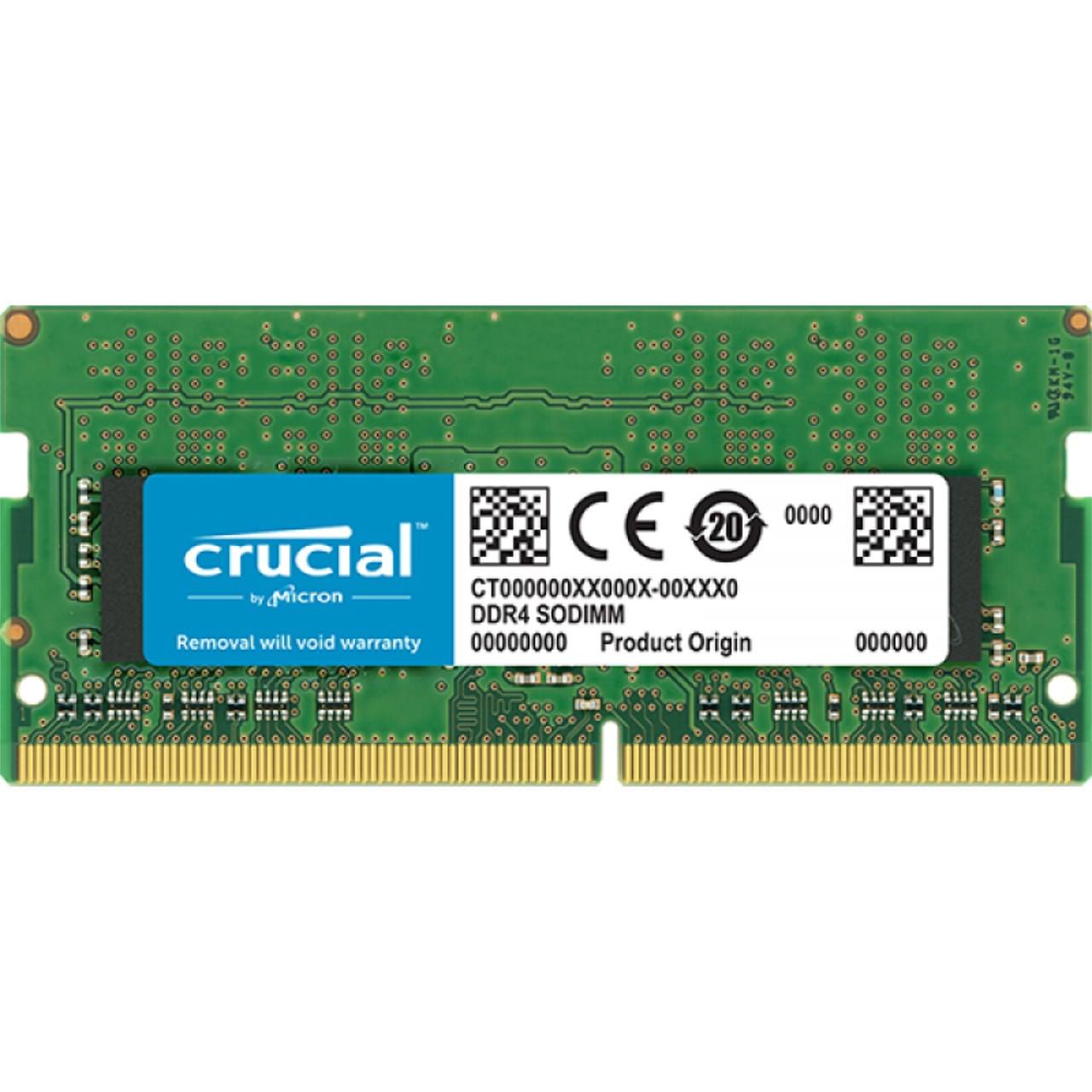 رم لپ تاپ کروشیال مدل DDR4 تک کاناله 2133MHz با ظرفیت 16GB با تایمینگ CL15