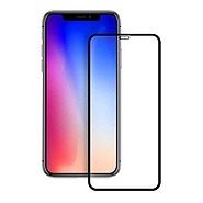 گلس تمام چسب iPhone X/XS Full Cover مشکی