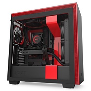 کیس ان زی اکس تی H710i Matte Black/Red