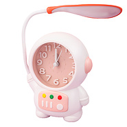 چراغ مطالعه فانتزی طرح ساعت مدل Astronaut Alarm Clock NO.CD260