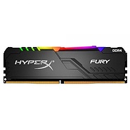 رم تک کاناله کینگستون مدل HyperX Fury RGB فرکانس 3200 مگاهرتز حافظه 16 گیگابایت